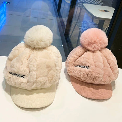 📢📢50% RÉDUCTION DERNIER JOUR! 🎁Le meilleur cadeau pour elle 🎁👒 - chapeau d'hiver pour femme à bord court🥰