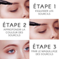 🔥Crayon à sourcils 4-End Natural, Créez rapidement un maquillage de sourcils élégant🔥