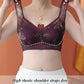 【Toutes les personnes romantiques portent 】 soutien-gorge confortable déboutonné en dentelle