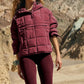 Manteau ample et chaud à capuche pour femmes