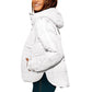Manteau ample et chaud à capuche pour femmes