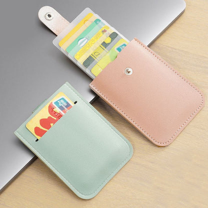 💥ACHETEZ-EN 1，OFFREZ-EN 1 ! Soldes 2026🔥 - Porte-cartes minimaliste et fin, fabriqué en cuir PU durable 🎁✨
