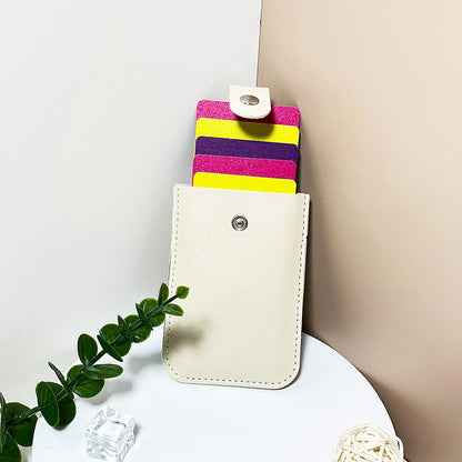 💥ACHETEZ-EN 1，OFFREZ-EN 1 ! Soldes 2026🔥 - Porte-cartes minimaliste et fin, fabriqué en cuir PU durable 🎁✨