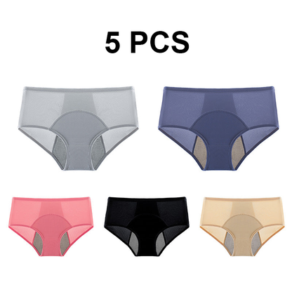 🔥Achetez-en 3, obtenez-en 2 gratuitement🔥 Culotte taille haute anti-fuite pour femme