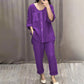 Ensemble 2 pièces de loisirs coupe ample pour femme