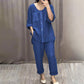 Ensemble 2 pièces de loisirs coupe ample pour femme