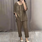 Ensemble 2 pièces de loisirs coupe ample pour femme