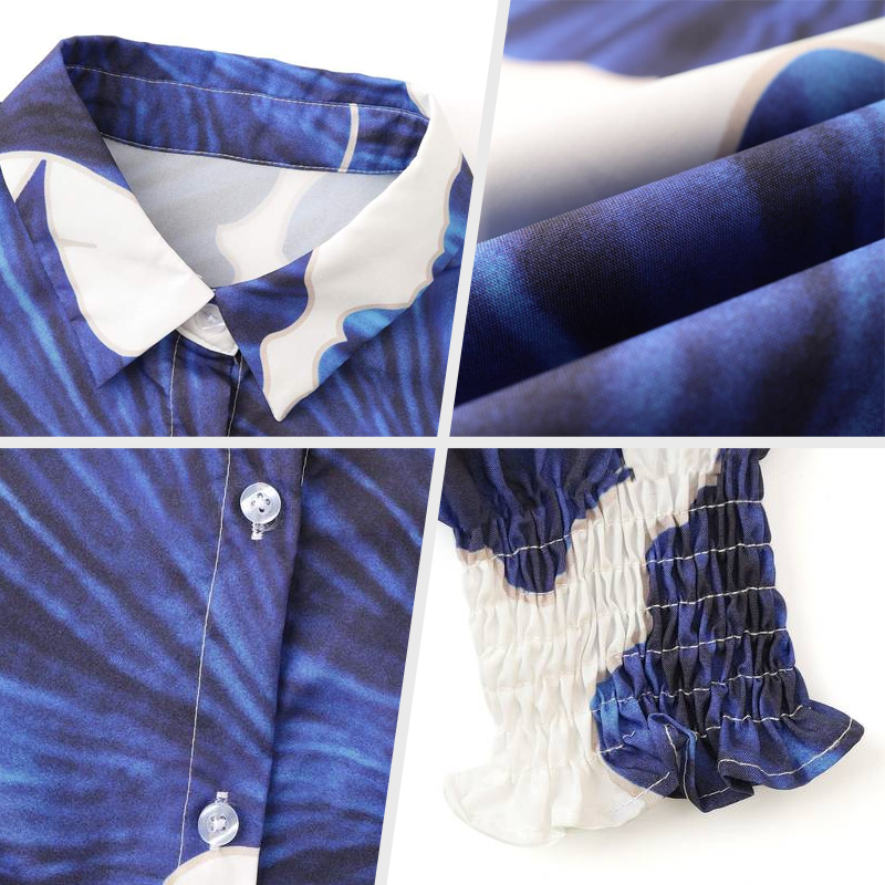 💕Robes de bouton de chemise longues élégantes pour femmes