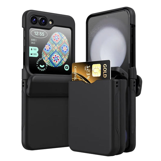 Étui de Protection pour Téléphone avec Porte-cartes pour Samsung Galaxy Flip 5/4/3