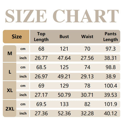 Ensemble pantalon large à manches 3/4 Capelet pour femmes