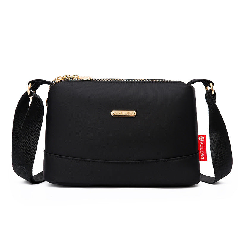 Sac à bandoulière imprimé multi-poches pour femmes