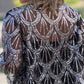 Châle élégant à paillettes et perles pour femmes🌸