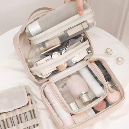 🔥Ventes chaudes - 49% de réduction⏳Trousse de toilette et de cosmétique à compartiments multiples