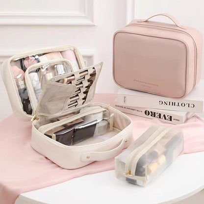 🔥Ventes chaudes - 49% de réduction⏳Trousse de toilette et de cosmétique à compartiments multiples