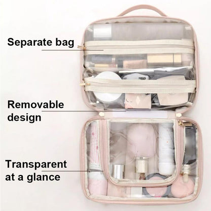 🔥Ventes chaudes - 49% de réduction⏳Trousse de toilette et de cosmétique à compartiments multiples