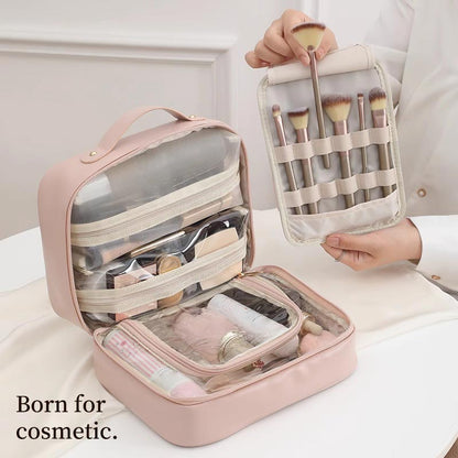 🔥Ventes chaudes - 49% de réduction⏳Trousse de toilette et de cosmétique à compartiments multiples