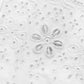 Chemisier ajouré et blanc à motif vide