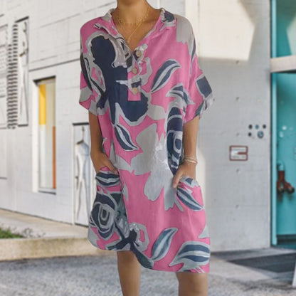 Robes imprimées élégantes et décontractées pour femmes