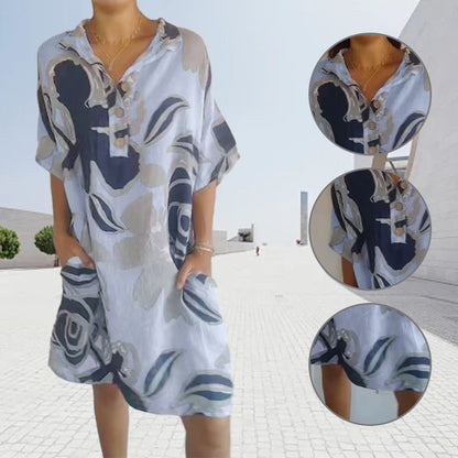 Robes imprimées élégantes et décontractées pour femmes