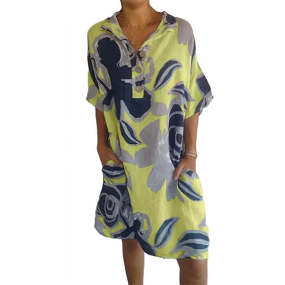 Robes imprimées élégantes et décontractées pour femmes