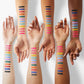 Ensemble de 20 Crayons d'Eyeliner Imperméables et Multicolores de Longue Tenue