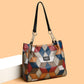 Sac fourre-tout en patchwork pour femmes