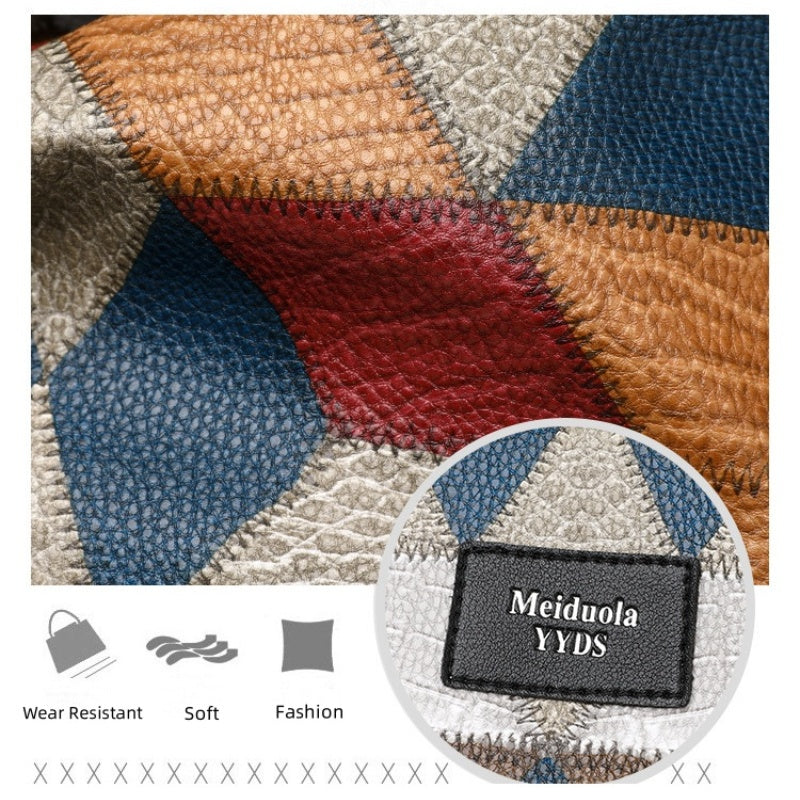 Sac fourre-tout en patchwork pour femmes