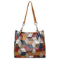 Sac fourre-tout en patchwork pour femmes