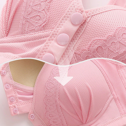 🏆 Soutien-gorge en coton respirant avec boutons sur le devant🌿👑