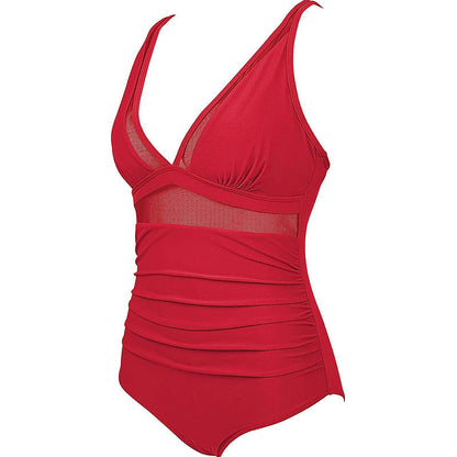 👙Badeanzug en Maille Pour le Contrôle du Ventre🏝️