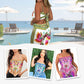 🌺 2026 Hot Sale 🌺Ensemble 2 pièces à imprimé exotique pour femme