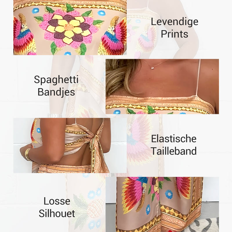 🌺 2026 Hot Sale 🌺Ensemble 2 pièces à imprimé exotique pour femme
