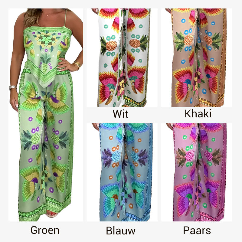 🌺 2026 Hot Sale 🌺Ensemble 2 pièces à imprimé exotique pour femme