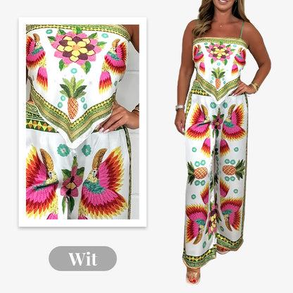 🌺 2026 Hot Sale 🌺Ensemble 2 pièces à imprimé exotique pour femme