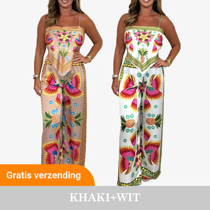 🌺 2026 Hot Sale 🌺Ensemble 2 pièces à imprimé exotique pour femme