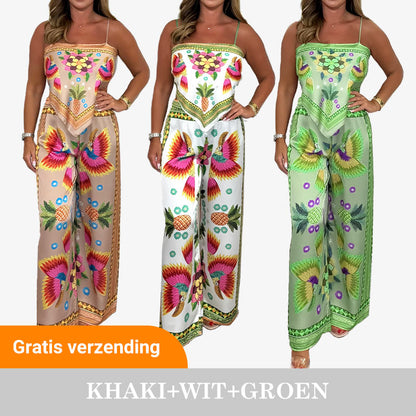 🌺 2026 Hot Sale 🌺Ensemble 2 pièces à imprimé exotique pour femme