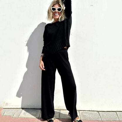 ⏰49% de réduction pour une durée limitée avec livraison gratuite💞Ensemble 2 Pièces Élégant en Tricot pour Femmes