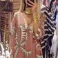 Robe Rétro à Imprimé Cocotier avec Manches 3/4 et Ourlet Fendu pour Femme