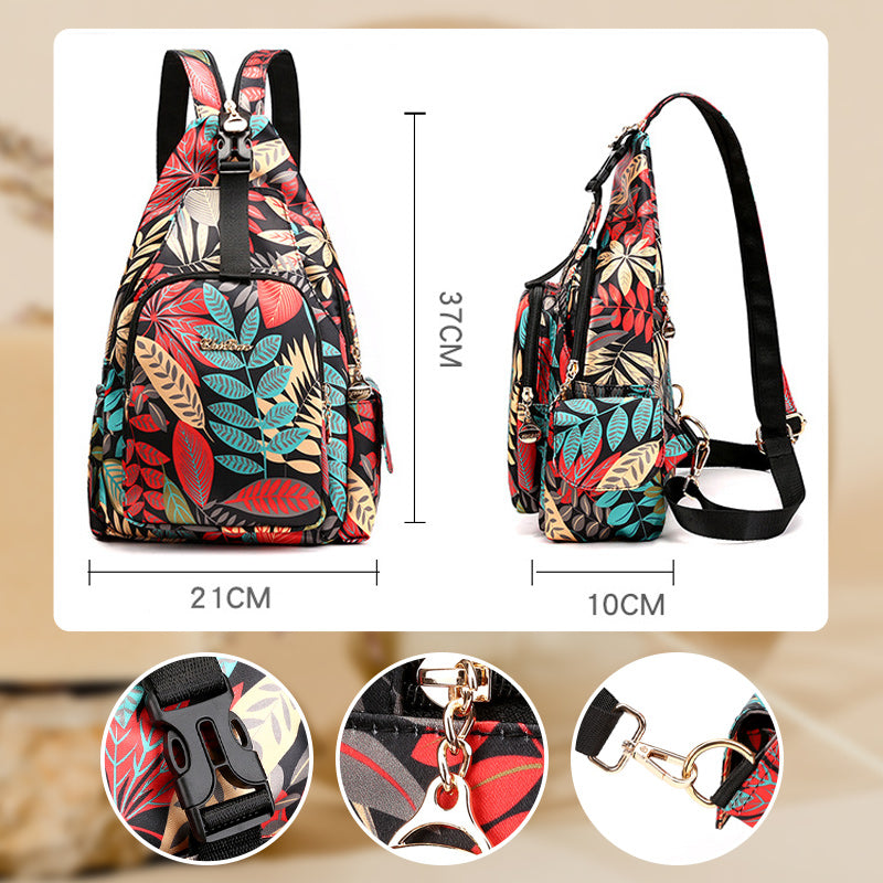 Sac à dos imprimé multifonctionnel, léger et imperméable