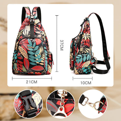 Sac à dos imprimé multifonctionnel, léger et imperméable