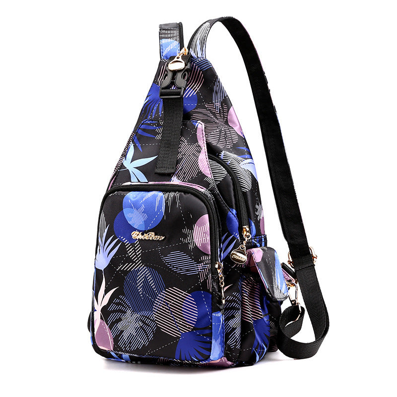 Sac à dos imprimé multifonctionnel, léger et imperméable