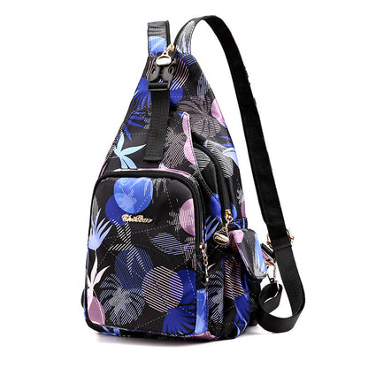 Sac à dos imprimé multifonctionnel, léger et imperméable