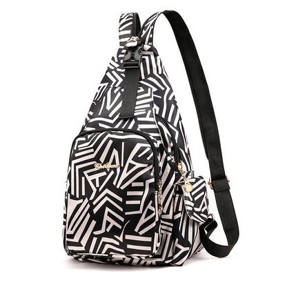 Sac à dos imprimé multifonctionnel, léger et imperméable