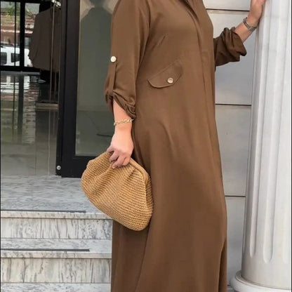 Chemise boutonnée et pantalon large pantalon 2 pièces