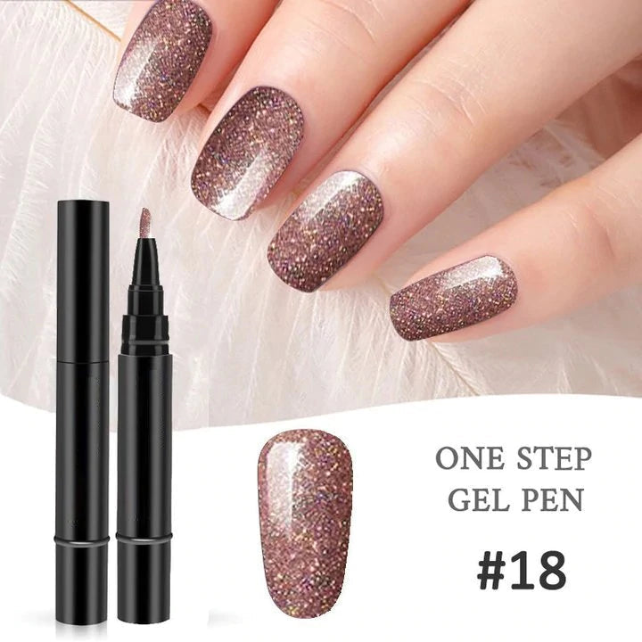 💅🔥 Stylo gel manucure 3-en-1 multifonction pratique pour déco ongles design précis application facile ✨