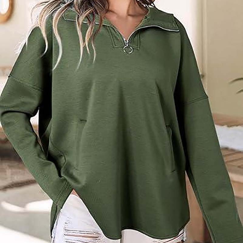 Sweat à Capuche Zippé Chic et Douillet pour Femmes