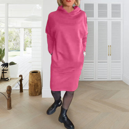 Sweatshirt extra long pour femmes