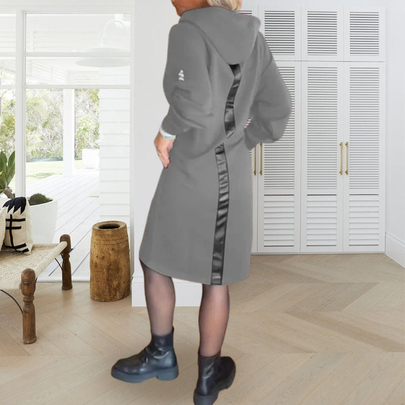 Sweatshirt extra long pour femmes