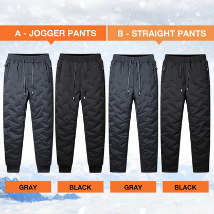 👖 50% DE RÉDUCTION ! ❄️ Pantalon de Jogging Thermique Unisexe - Isolation Chaude et Confortable pour Sport ou Quotidien en Hiver 🏃‍♂️📦