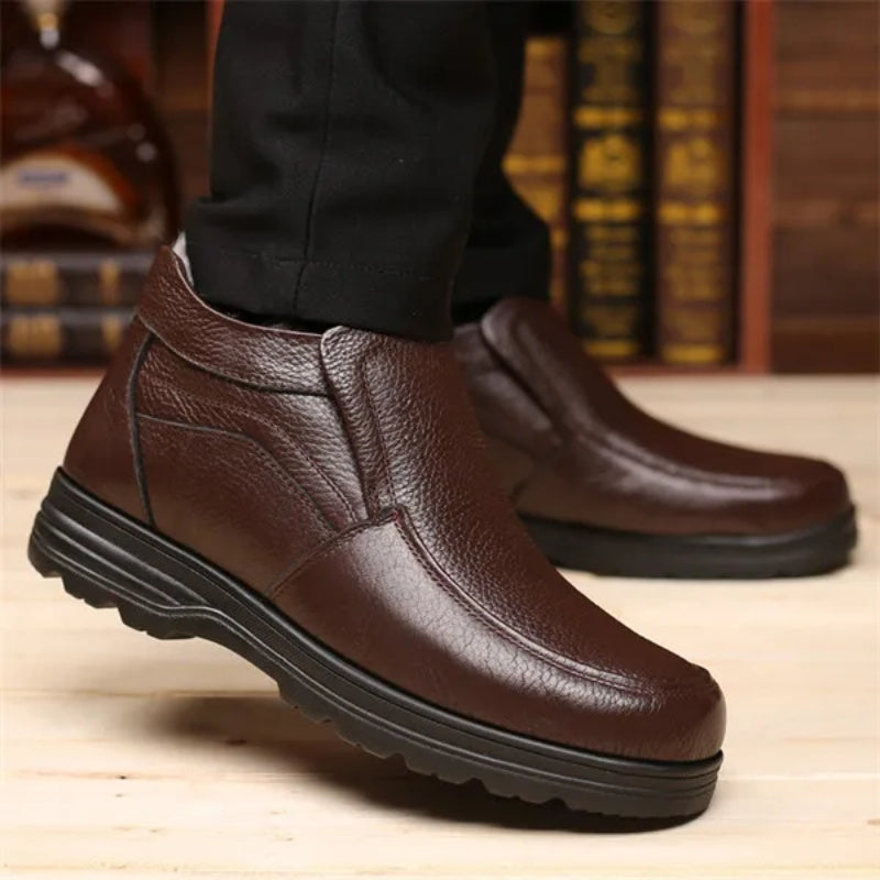 Mocassins d'Affaires Doublés pour Hommes